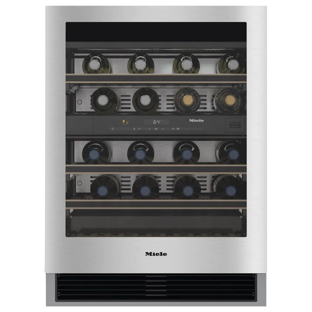 Miele 24" Dual Zone Wine Storage in Stainless Steel, , large