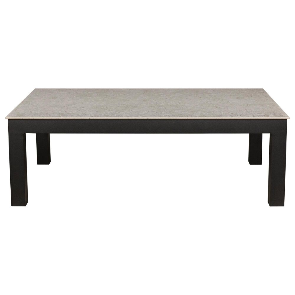 Venture Campbell Cocktail Table in Graphite and Shell, , large