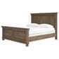 Ashley Feddinger California King Panel Bed in Chestnut Brown, , large