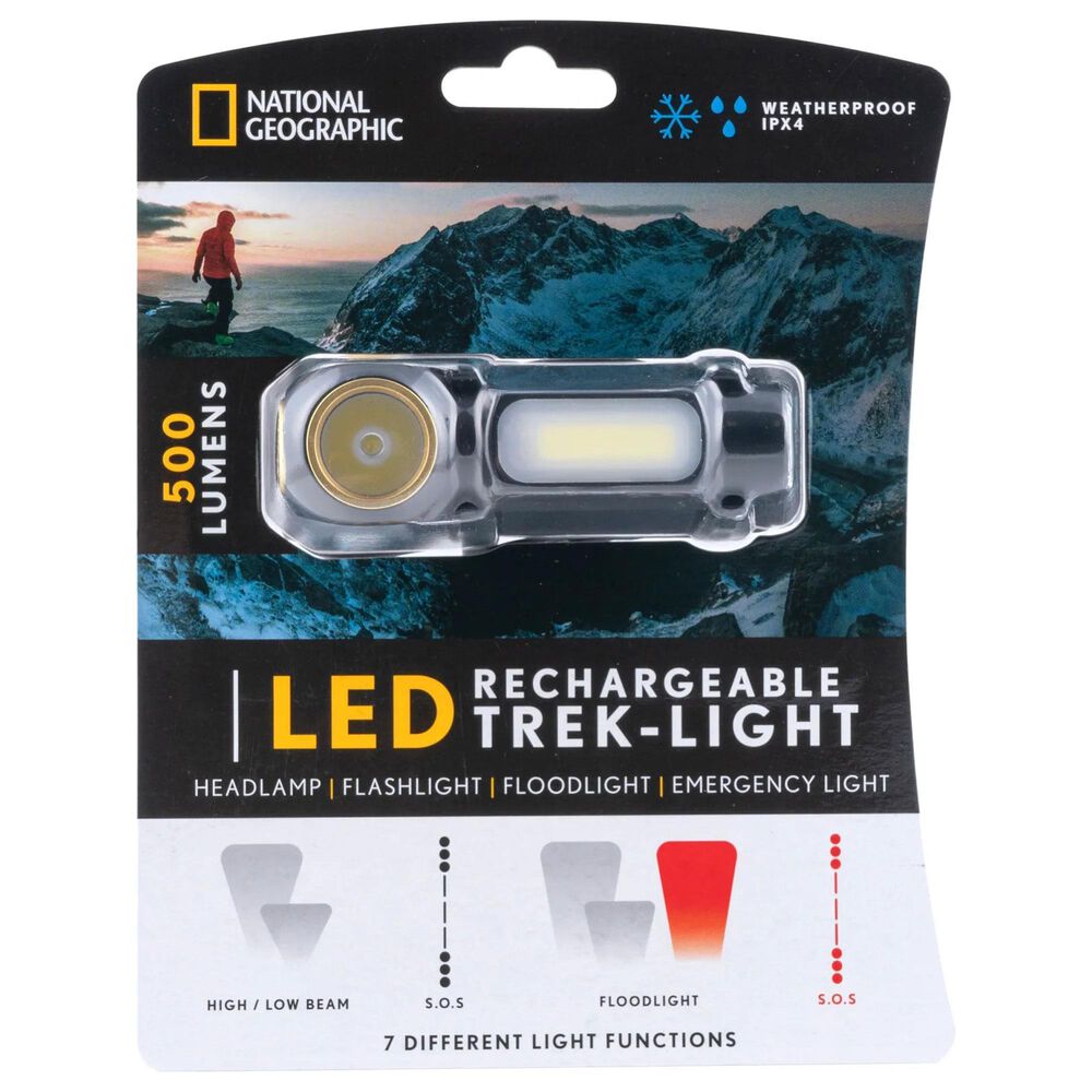 National Geographic LED Headlight Rechargeable, , large