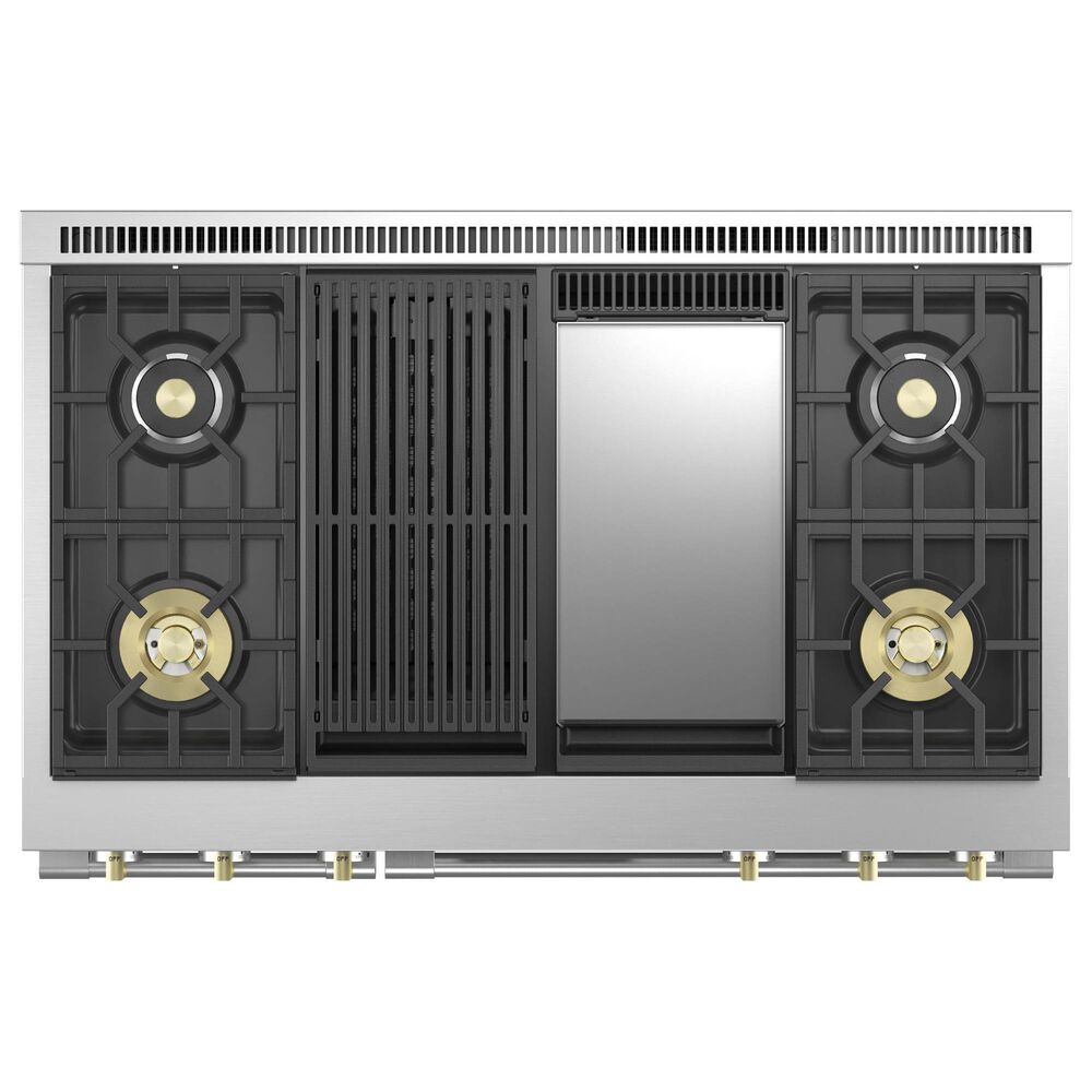 Monogram 48" DualFuel Professional Range with 4 Burners, Grill and