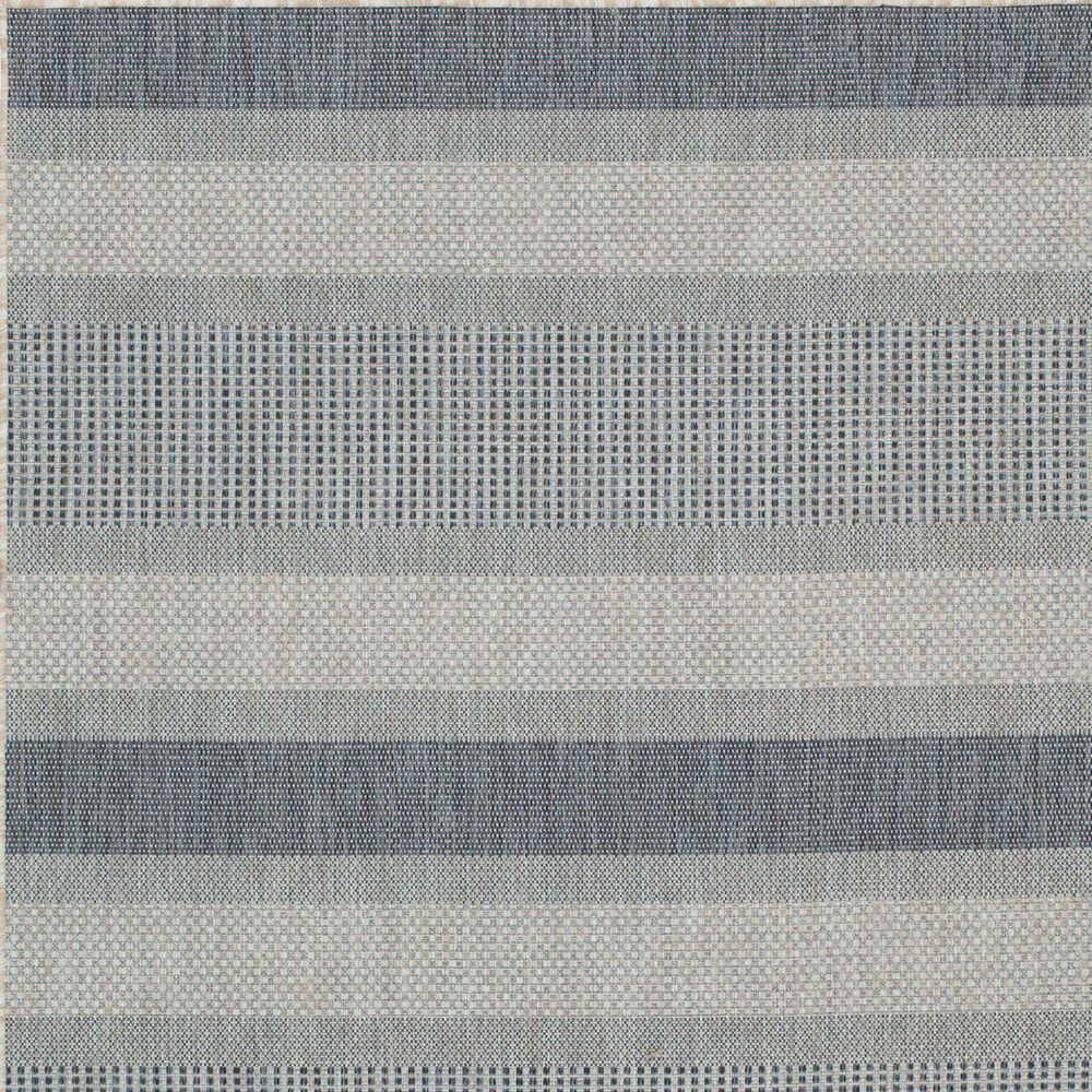Central Oriental Melbourne Elletta 7&#39;10&quot; x 9&#39;10&quot; Vanilla and Lagoon Area Rug, , large
