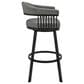 Blue River Naomi and Chelsea 4-Piece Counter Height Dining Set in Matte Black, , large