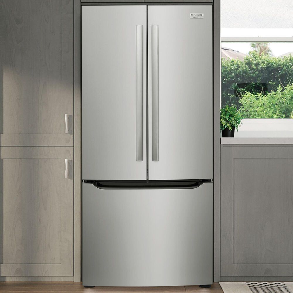 Frigidaire Gallery 20.0 Cu. Ft. Standard-Depth French Door Refrigerator in Stainless Steel, , large