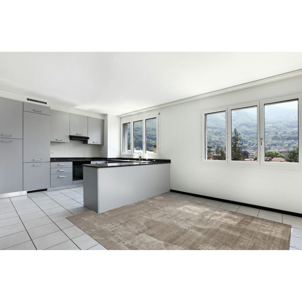 Nourison Harmony 7&#39;9&quot; x 9&#39;9&quot; Silver and Grey Area Rug, , large