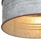 Golden Lighting Tinsmith 1-Light Mini Pendant in Aged Galvanized, , large