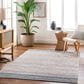 Surya Reika REK-2308 5" x 7"6" Light Gray, Denim and Brown Area Rug, , large
