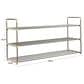 Timberlake 3-Tier Shoe Rack in Gray and White (Set of 2), , large
