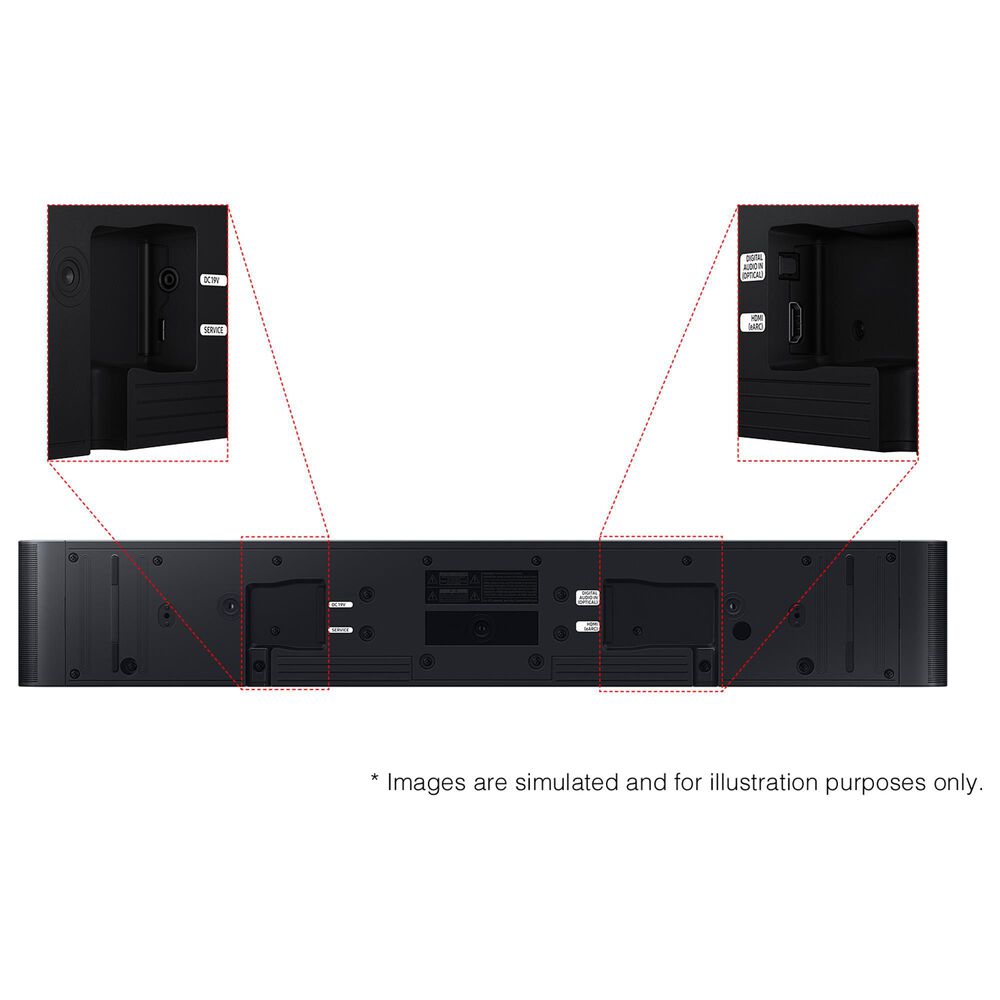 Samsung S-Series 5.0 Channel All-In-One Soundbar in Black, , large