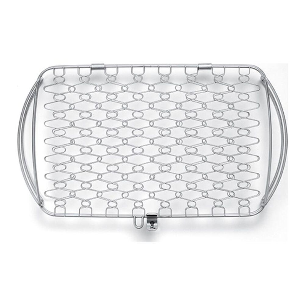 Weber Large Stainless Steel Fish Basket, , large