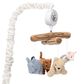 Lambs and Ivy Disney Baby Storytime Pooh Musical Baby Crib Mobile in Gold, Blue and Brown, , large