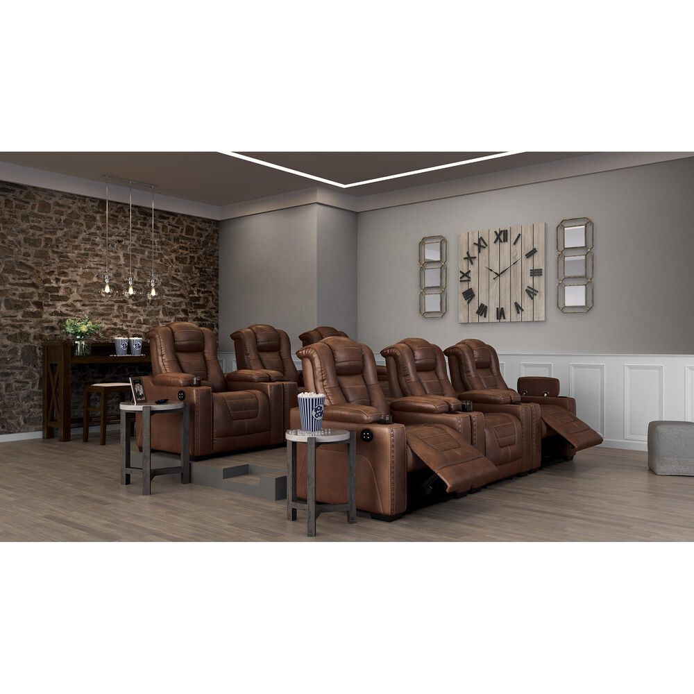 Ashley Owner&#39;s Box Power Recliner in Thyme, , large