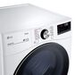 LG 5.0 Cu. Ft. Front Load Washer and 7.4 Cu. Ft. Gas Dryer with TurboWash 360 Laundry Pair in White (Pedestals Sold Separately), , large