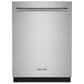 KitchenAid 44 dBA Built-In Bar Handle Dishwasher with FreeFlex 3rd Rack and LED Interior Light in PrintShield Stainless Steel, , large