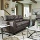 Signature Design by Ashley Navi Stationary Sofa in Smoke, , large