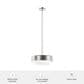 Hunter Station 2-Light Pendant in Brushed Nickel, , large