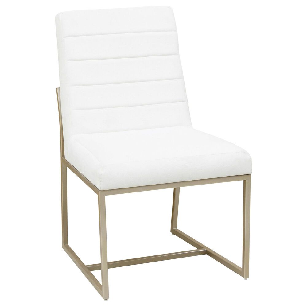 Drew and Jonathan Home Boulevard Side Chair in Soft Champagne, , large