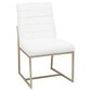 Drew and Jonathan Home Boulevard Side Chair in Soft Champagne, , large