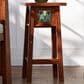 Stickley Furniture Floral Tile 24" Plant Stand in Centennial, , large