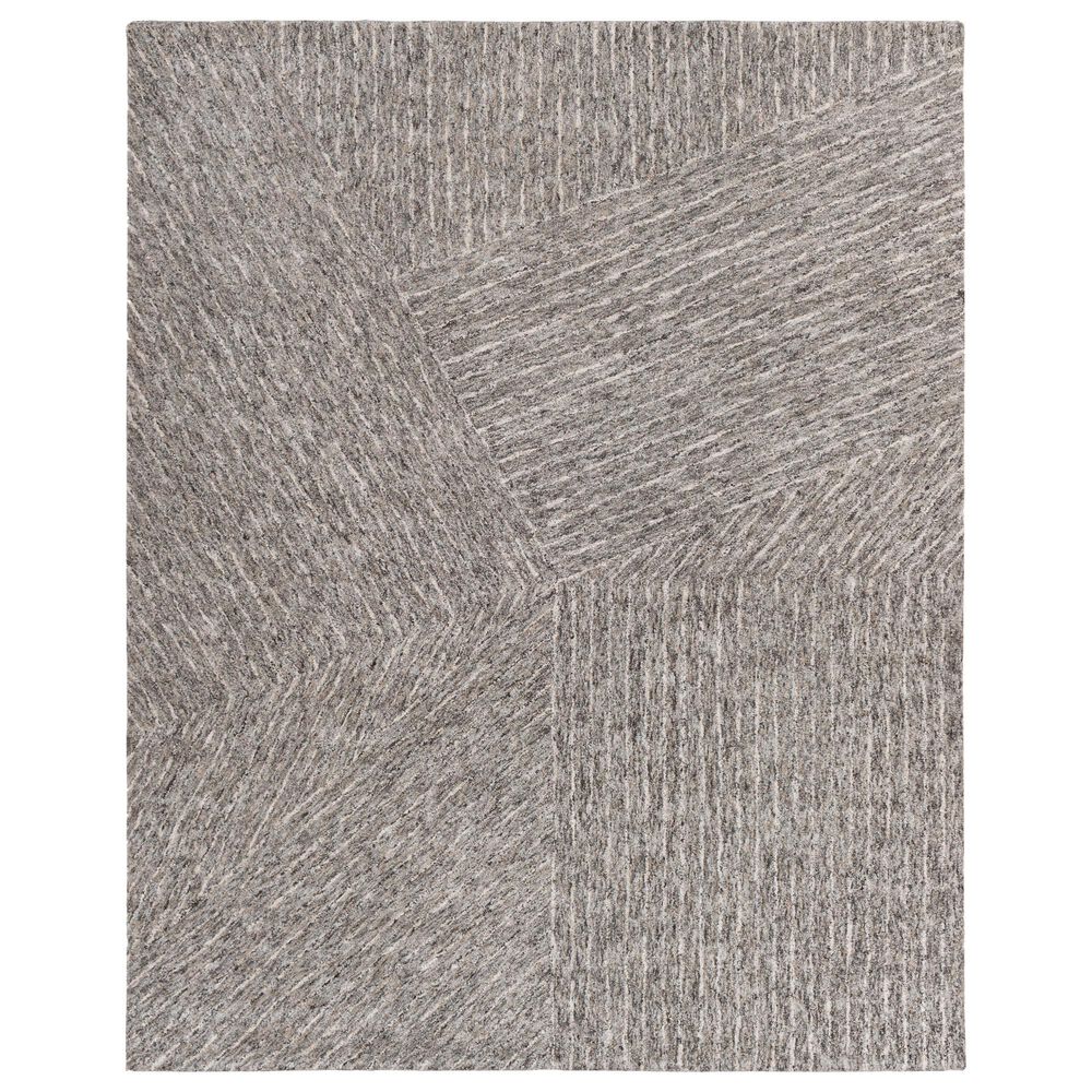 Surya Falcon Brown, White, Black and Taupe 8" x 10" Area Rug, , large