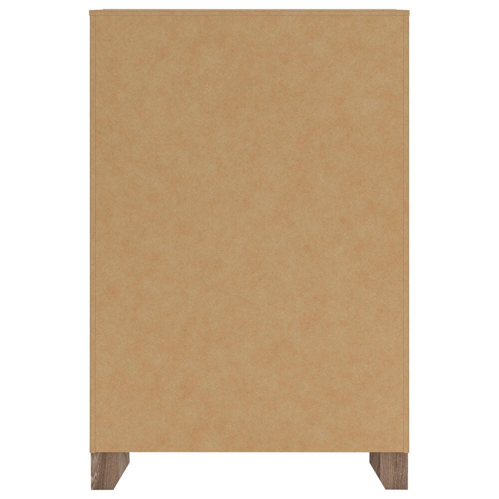 Ashley Sharnari 5-Drawer Chest in Antique White and Gray Brown, , large