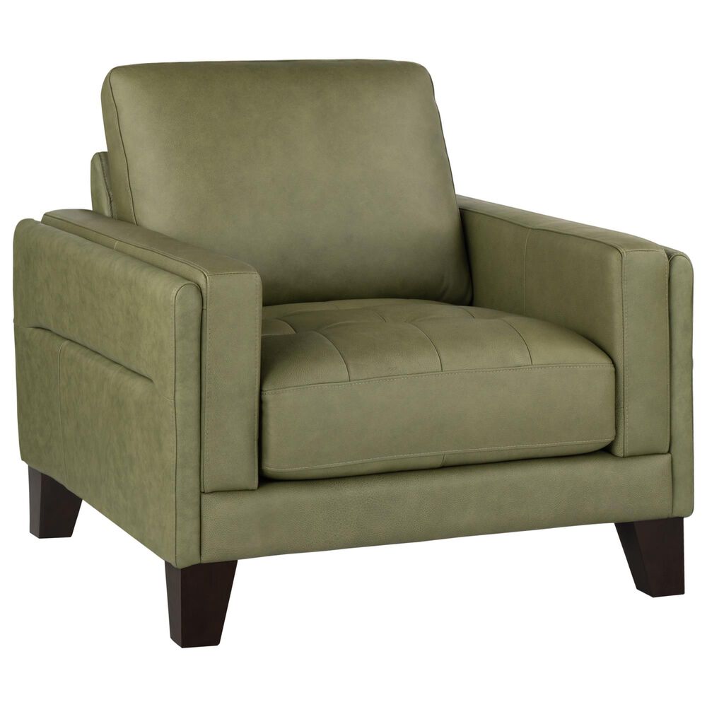 Italiano Furniture Cambria Vaughn Accent Chair in Green Glover, , large