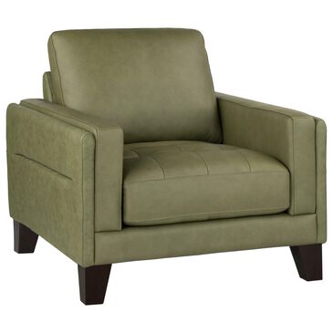 Italiano Furniture Cambria Vaughn Accent Chair in Green Glover, , large