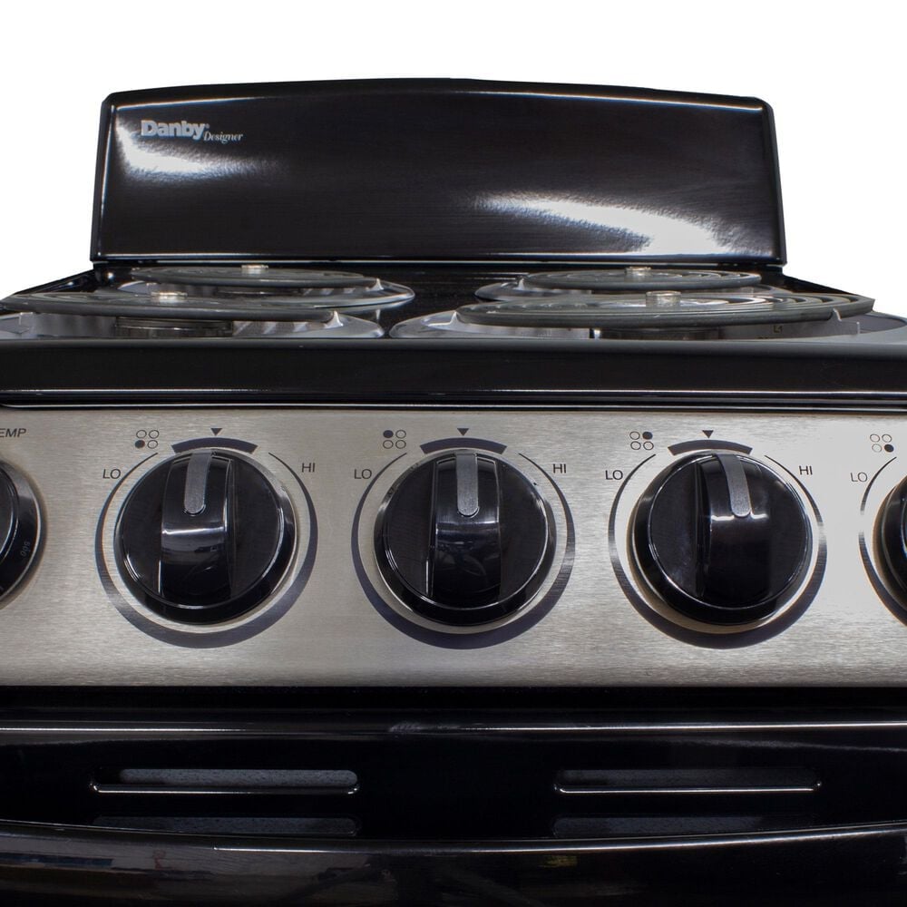 Danby 20" Freestanding Electric Range in Stainless Steel, , large