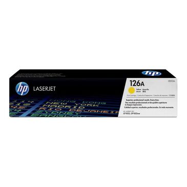 HP 126A Original LaserJet Toner Cartridge in Yellow, , large