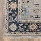 Oriental Weavers Majorca MAJ05 Grey and Blue 9" x 12" Area Rug, , large