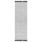 Surya Clover 2"6" x 8" Light Grey Runner, , large