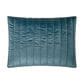 Peking Handicraft Velvet Cable Luxury 3-Piece King Quilt Set in Blue, , large