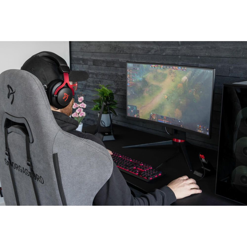 Arozzi Arena Moto Motorized Gaming Desk in Black, , large