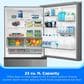 Midea 23 Cu. Ft. Counter-Depth Bottom-Freezer Refrigerator in Stainless Steel, , large