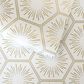 Tempaper Hello Sunshine 198" x 20.5" Peel and Stick Wallpaper in Sunset Gold, , large