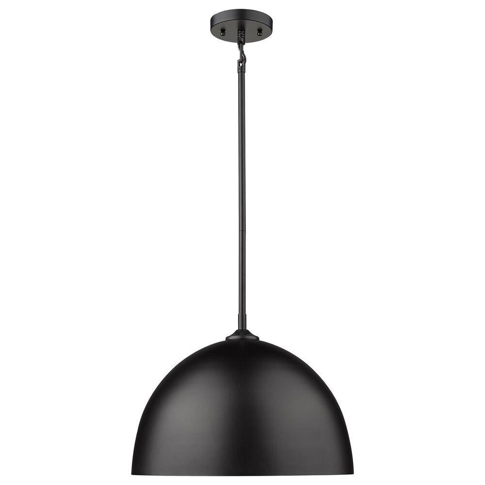 Golden Lighting Zoey Large Pendant in Matte Black, , large