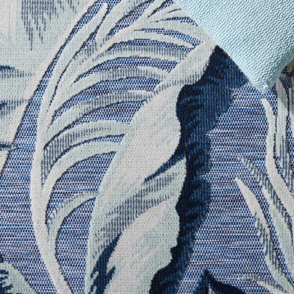 Safavieh Cabana CBN452H 4&#39; x 6&#39; Blue and Grey Indoor/Outdoor Area Performance Rug, , large