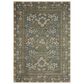 Rifle Paper Co. x Loloi Fiore FIO-01 9" x 12" Slate and Sage Area Rug, , large