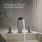 Kohler Parallel Widespread Bathroom Sink Faucet in Vibrant Titanium, , large