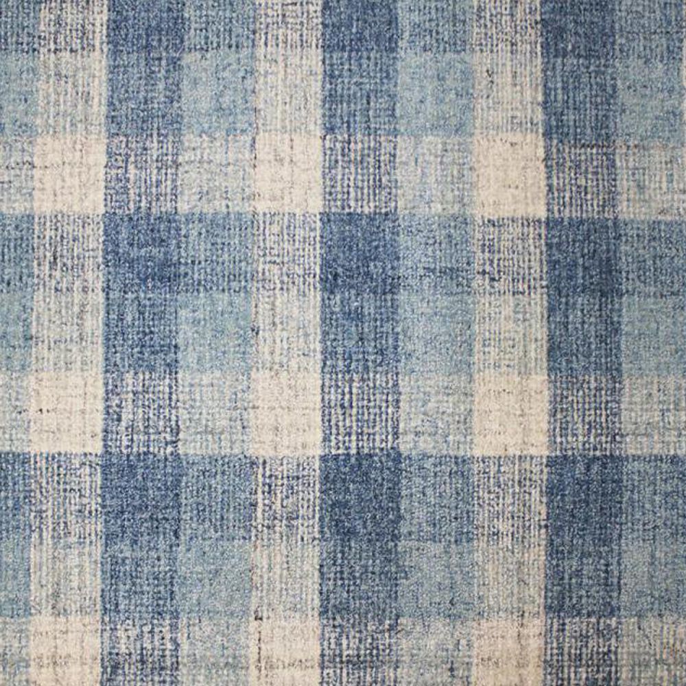 Amer Rugs Tartan 5&#39; x 7&#39;6&quot; Blue Area Rug, , large