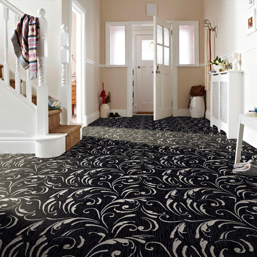 Stanton Divine Design Filigree Carpet in Night, , large