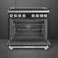 SMEG Professional 36" Gas Range in Matte Black, , large