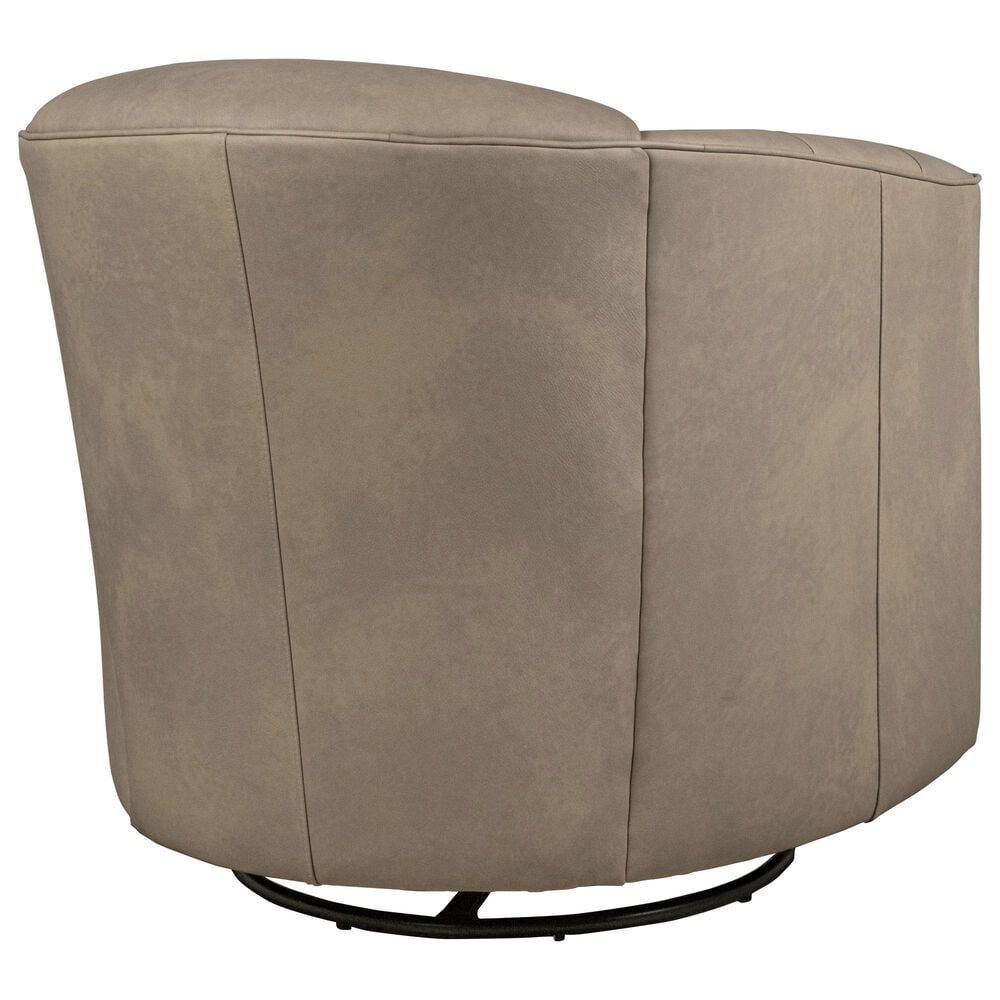 Smith Brothers Swivel Glider Chair in Beige, , large