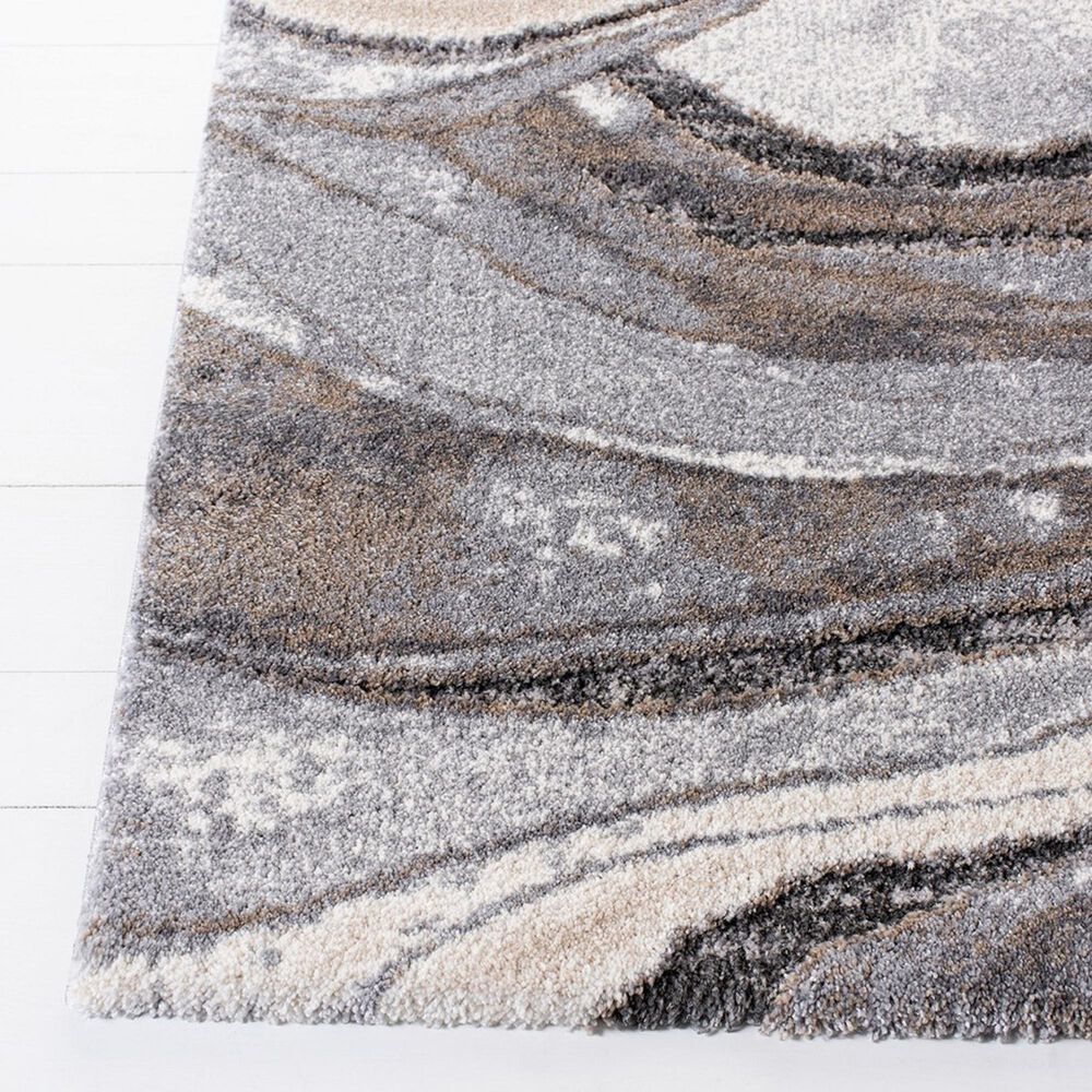 Safavieh Cyrus Shag CYR118G 10&#39; x 14&#39; Grey and Beige Area Rug, , large