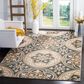 Safavieh Lyndhurst 6" x 9" Slate Blue and Beige Area Rug, , large
