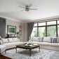 Hunter Hartland Low Profile 52" Ceiling Fan with LED Lights in Matte Silver, , large