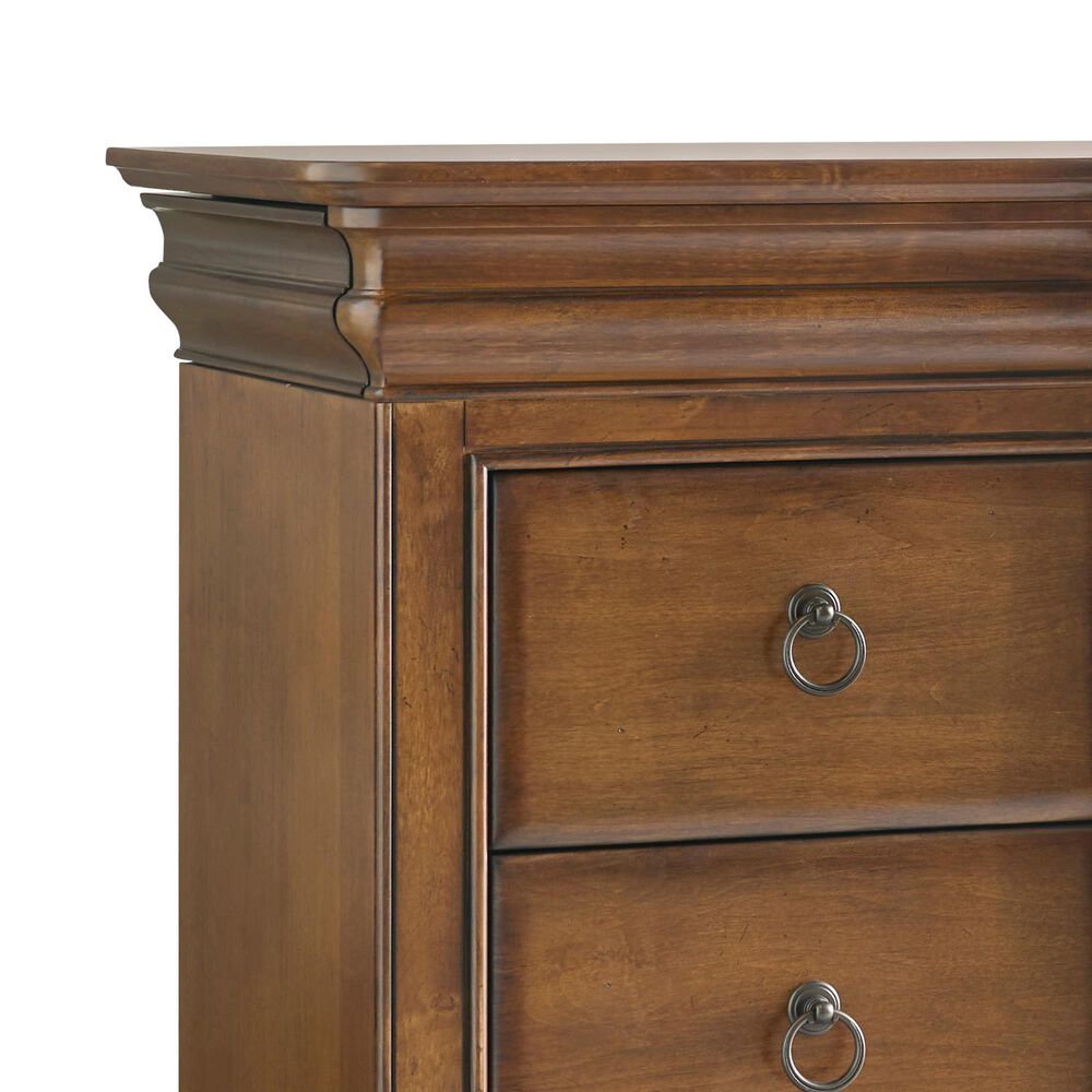 Universal Furniture New Lou 3-Piece Queen Sleigh Bedroom Set in Cognac, , large