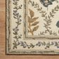 Rifle Paper Co. x Loloi Fiore FIO-04 3"7" x 5"7" Ivory Area Rug, , large