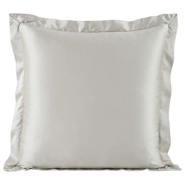 HiEnd Accents High Shine Satin 27" Euro Sham in Champagne, , large