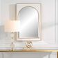 Uttermost Crisanta Mirror in White and Gold, , large